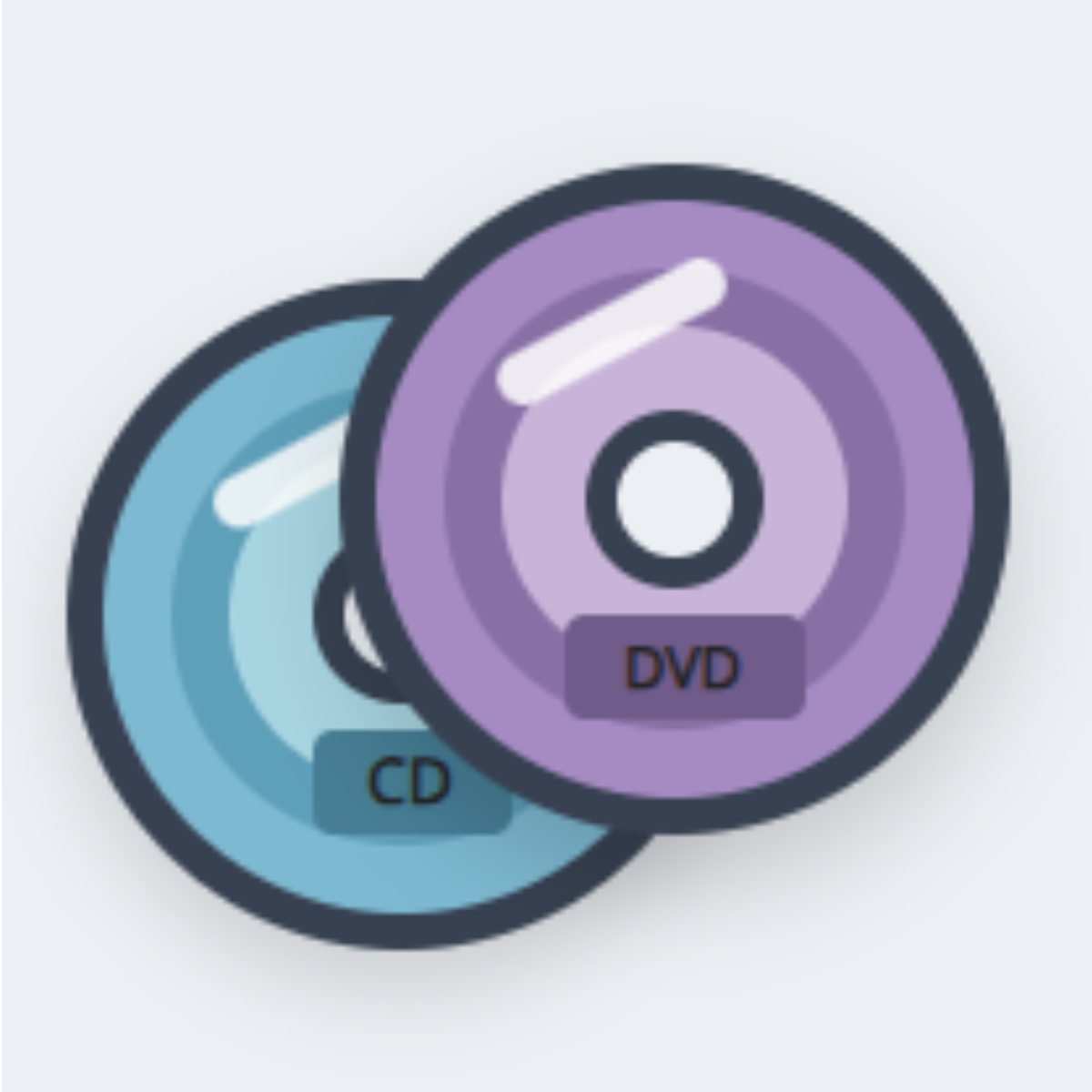 CDs y DVDs