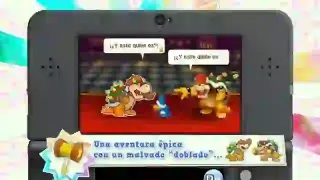 Mario Luigi Paper Jam Bros - 2015 Nintendo España