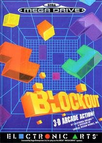 BLOCK OUT BLOCKOUT PUZZLE Sur Megadrive - Import Japon, Neuf Sous Cellophane