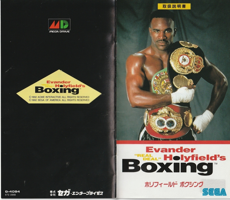 Evander Holyfield Boxing