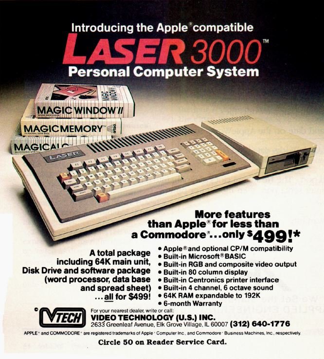 VTech Laser 3000 – Retropublicidad