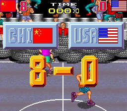Apartado gráfico de Back Street Soccer