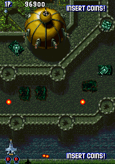 Una de las fases de Aero Fighters